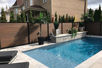 Inspiration for a timeless exterior home remodel in Montreal