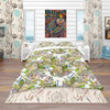 Watercolor Abstract Pattern Bohemian and Eclectic Duvet Cover, King