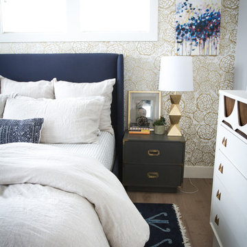 Midcentury Bohemian Master Bedroom