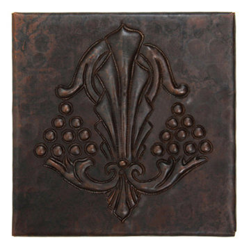 Arts And Crafts Design Copper Tile