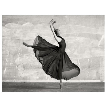 "Ballerina Dancing" Digital Paper Print by Haute Photo Collection, 50"x38"
