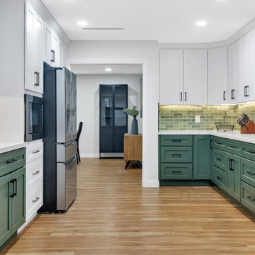 Kitchen Remodel + Master Bathroom Enlargement and Remodel