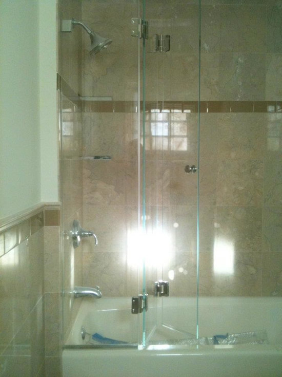 Frameless Shower Doors Glass Enclosures Bi Fold Frameless Door For Tub Shower Doors