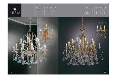 Asfour Crytsal Chandeliers " Post Modern Collection "