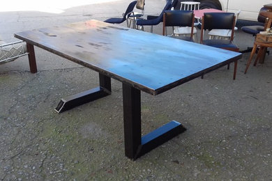 Design and Fabricate a Custom, Steel, Dining Table