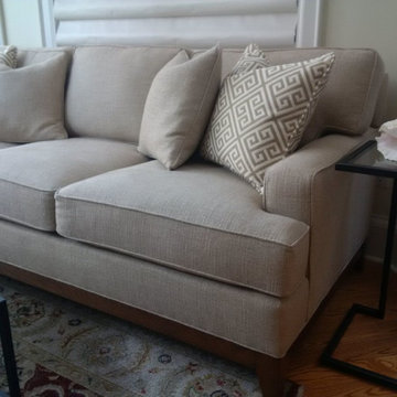 Contemporary Family room update...