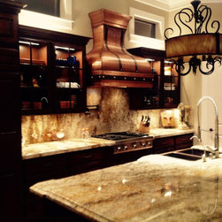 Bettina Copper Range Hood I - Products