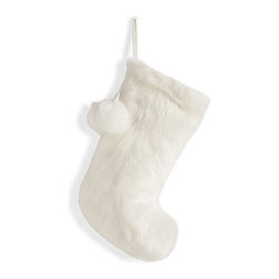 Faux Fur Stockings - Christmas Stockings And Holders