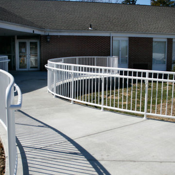 Series 5P Pipe Picket Railing