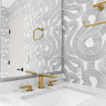 A Japandi-Inspired Bathroom Remodel and Eclectic Half Bath Addition