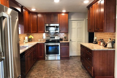 Elegant kitchen photo in Other