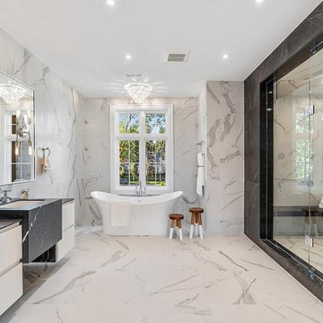 Kent Bathroom Remodel, Sunlit Sanctuary