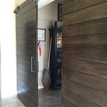 Media pocket doors