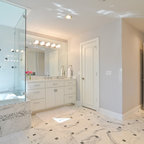 Roll in shower and wet room - Transitional - Bathroom - Cleveland - by
