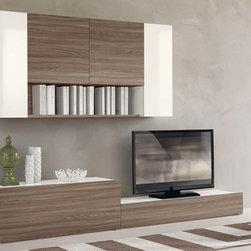 Modern Italian Wall Unit VV 3949 - $2,495.00 - Entertainment Centers And Tv Stands