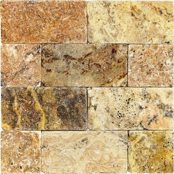 Tuscany Scabas 3x6 Tumbled Tile, 30 Sq. Ft.