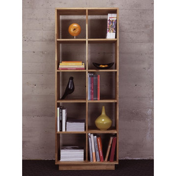 Mash Lax Solid Wood 2X5 Bookcase