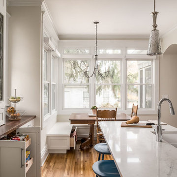 Historic White Kitchen Remodel