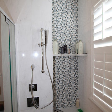 Marble Tile Shower in Celebration