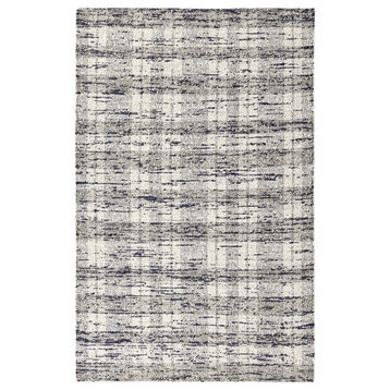 Perth Wool Blend Area Rug by Kosas Home, Blue/Natural, 5x8