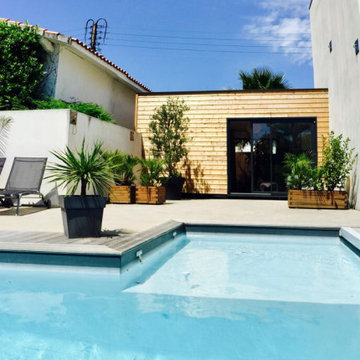 Studio pool house