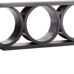 ARCHITECTURAL CONSOLE - BLACK - Console Tables