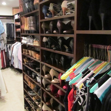 Atlanta Closet Her Shoe Shelves 2
