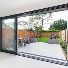 bifold doors drain
