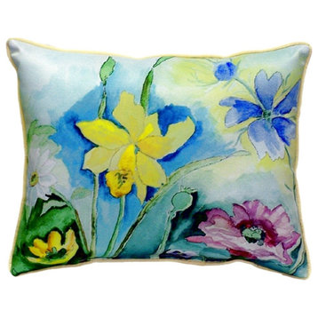 Betsy's Florals Small Indoor/Outdoor Pillow 11x14 - Set of Two