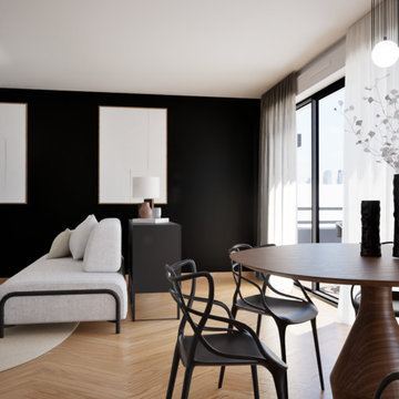 Projet Gillant │ projet appartement moderne & sobre