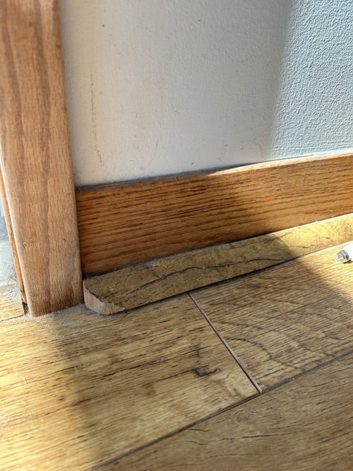 Wood trim restain or white paint