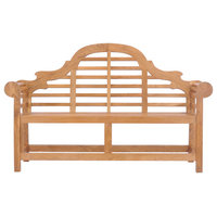 Teak Wood Lutyens Outdoor Patio Double Bench made from Solid A-Grade Teak Wood