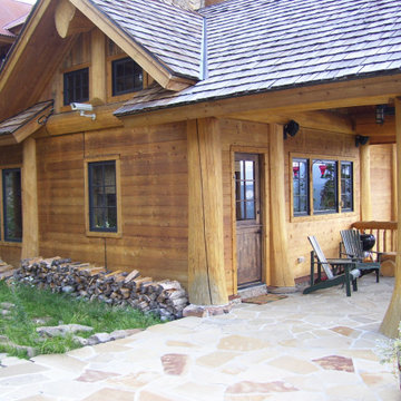 Log & Timber Frame Ski-in & Ski-out Home Big Sky, MT (Moonlight Bas