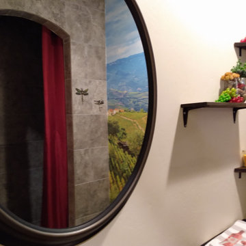 novelty powder room
