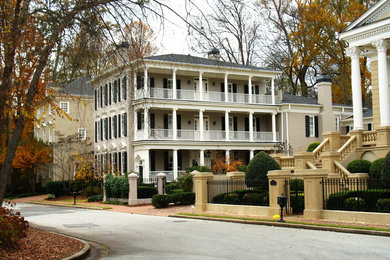 Traditional exterior home idea in Atlanta