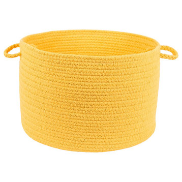 Rhody Rug Wear Ever Daffodil Poly 18"X12" Basket