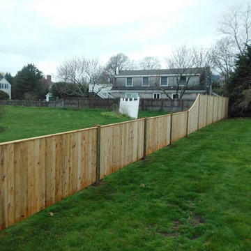 Stick Built Construction Fences