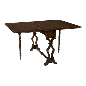 Tms Furniture Tiffany Drop Leaf Table Transitional Side Tables Hekman Drop Leaf Table 2 7245