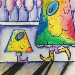 "The Talk" - Paintings