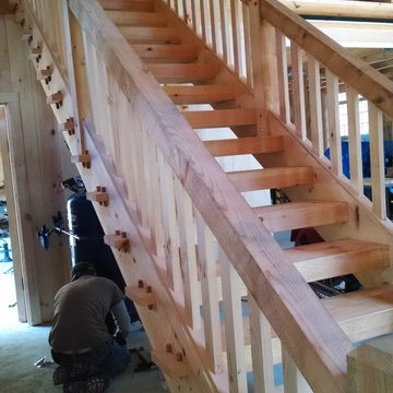 Sebago Lake Timber Frame Barn