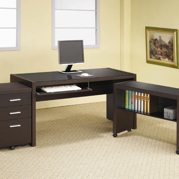 Papineau L-Shaped Computer Desk with Storage