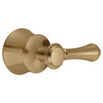Delta - Delta Cassidy Tub and Shower Lever Handle, Champagne Bronze - Single Lever Bath Handle Kit