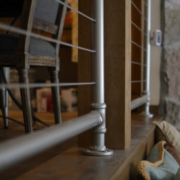 Interior - Horizontal Steel Railing Systems