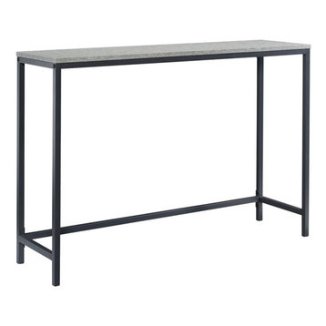 The 15 Best Metal Console Tables For, White Metal Outdoor Console Table