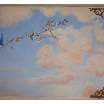 ceiling mural