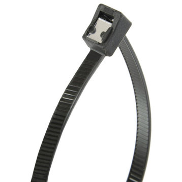 Gardner Bender® 46-311UVBSC Self-Cutting Cable Tie, Black, 50 Lb, 11", 50-Pack