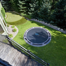 Trampoline And Putting Green