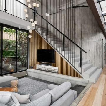 Architectural Brutalistic Concrete Design House