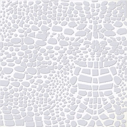 White Crocodile Caesarstone Quartz Countertop - Kitchen Countertops