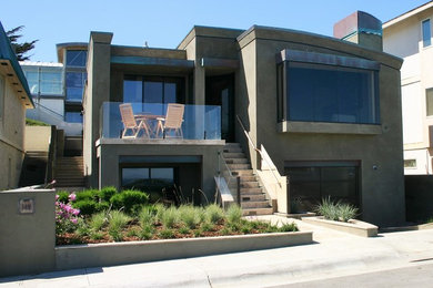Inspiration for a modern exterior home remodel in Other
